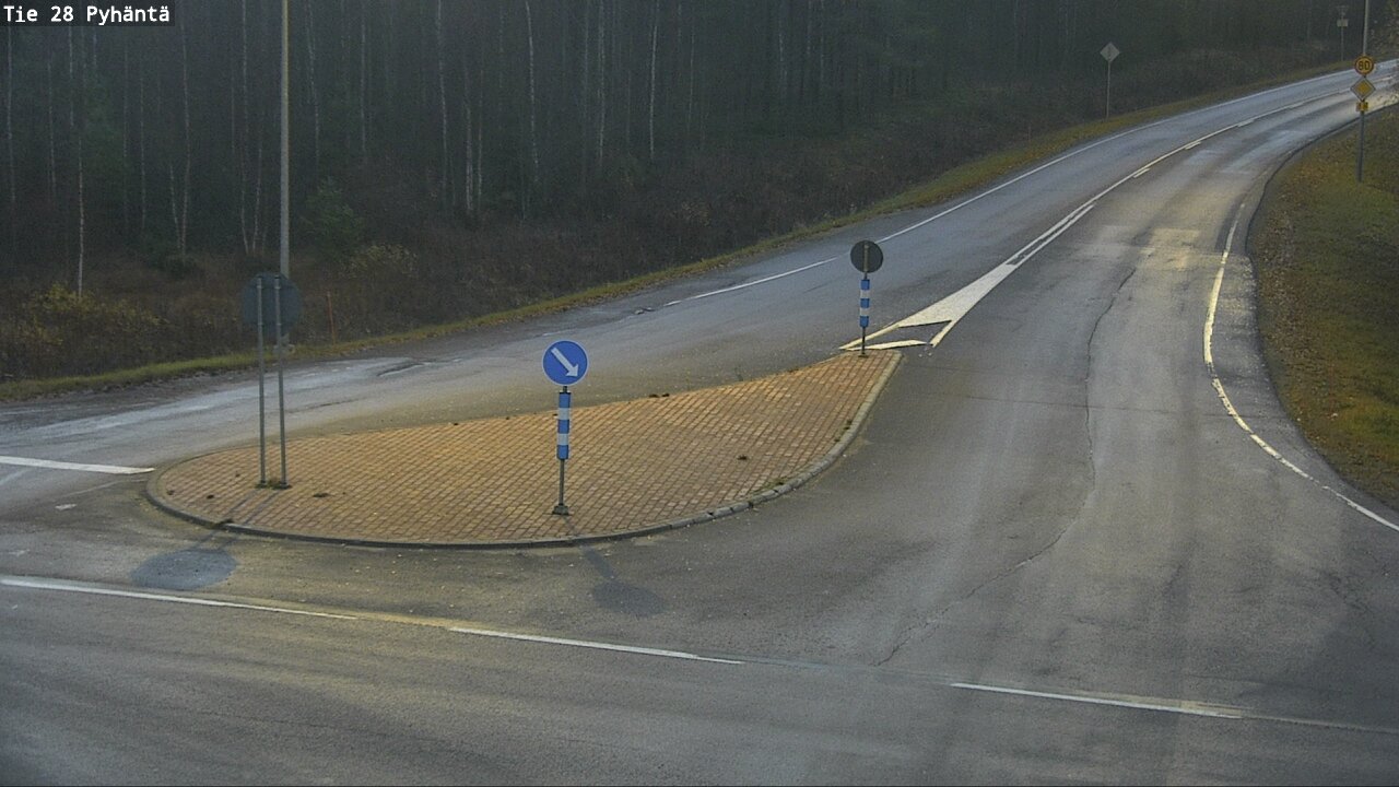 Kelikamerat Kuva Tie 28 Pyhäntä, Pyhäntä, Pohjois-Pohjanmaa