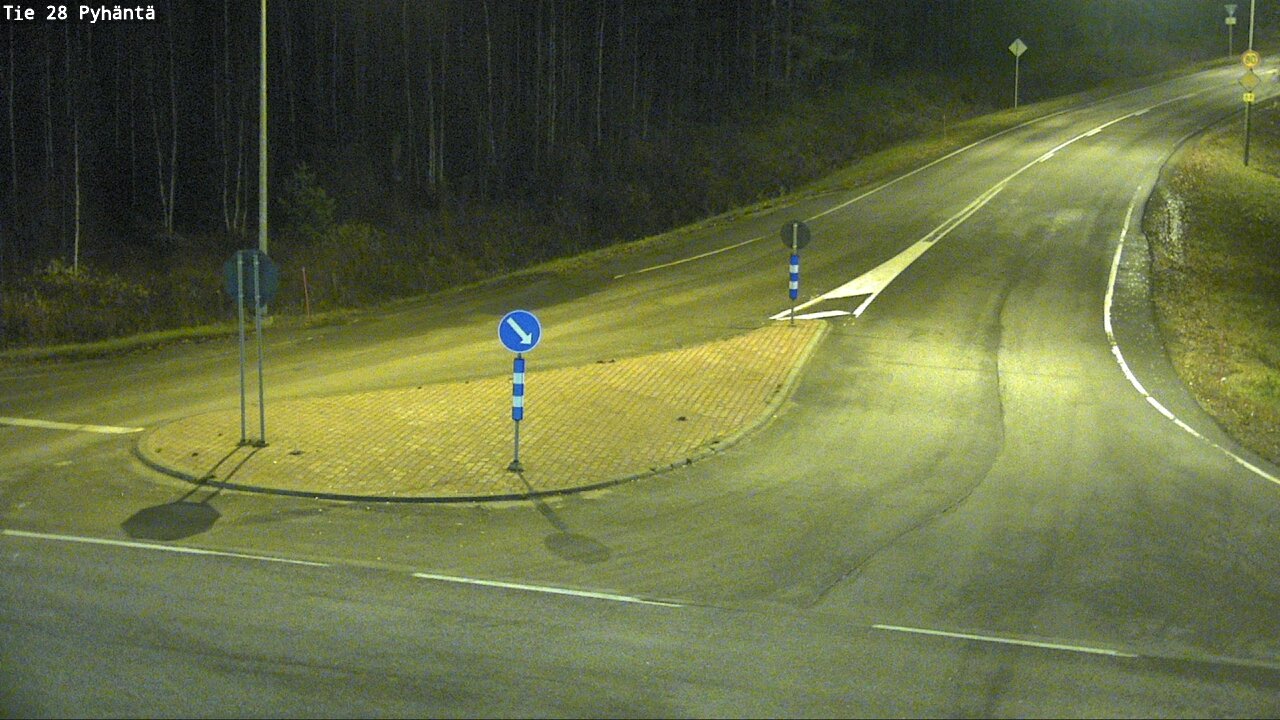 Kelikamerat Kuva Tie 28 Pyhäntä, Pyhäntä, Pohjois-Pohjanmaa