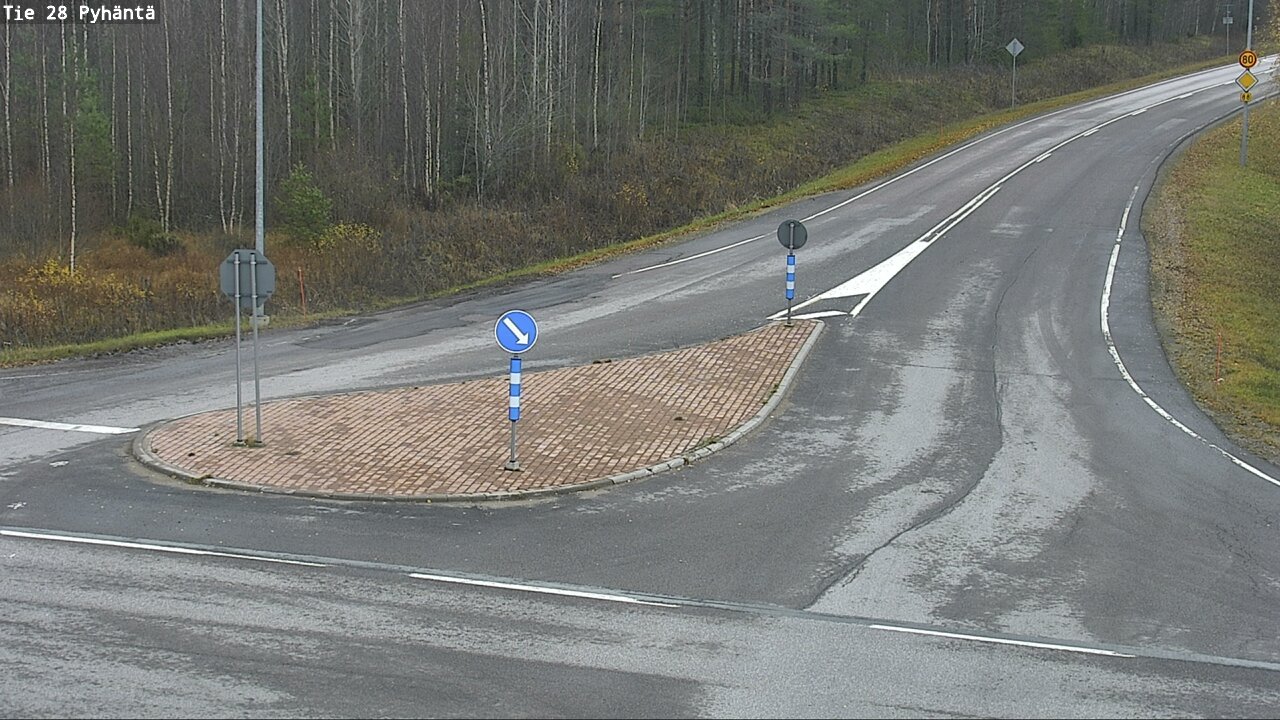 Kelikamerat Kuva Tie 28 Pyhäntä, Pyhäntä, Pohjois-Pohjanmaa