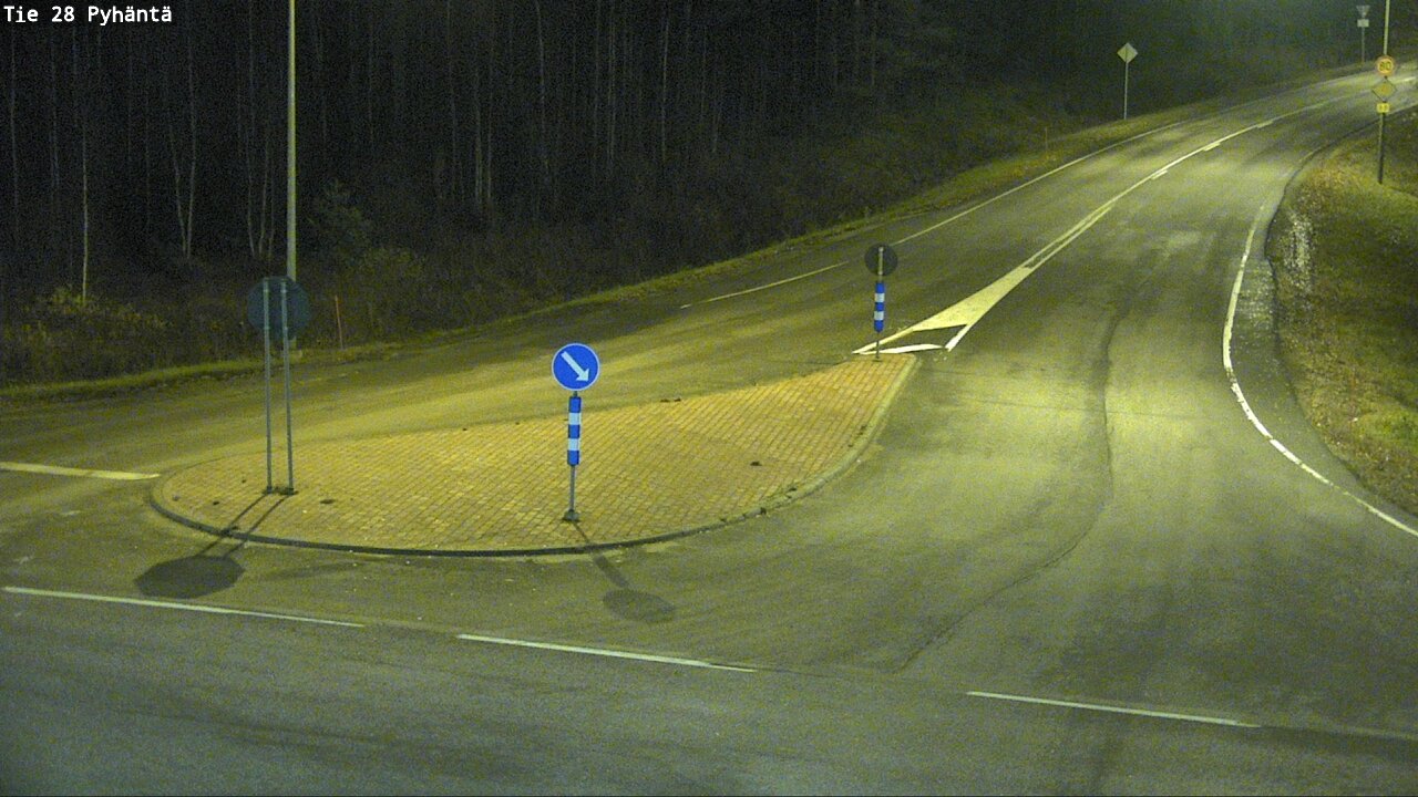 Kelikamerat Kuva Tie 28 Pyhäntä, Pyhäntä, Pohjois-Pohjanmaa