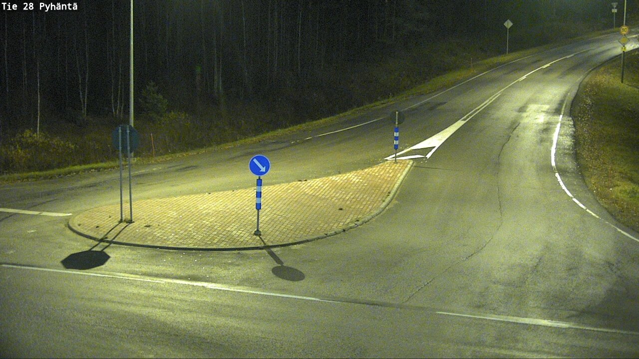 Kelikamerat Kuva Tie 28 Pyhäntä, Pyhäntä, Pohjois-Pohjanmaa