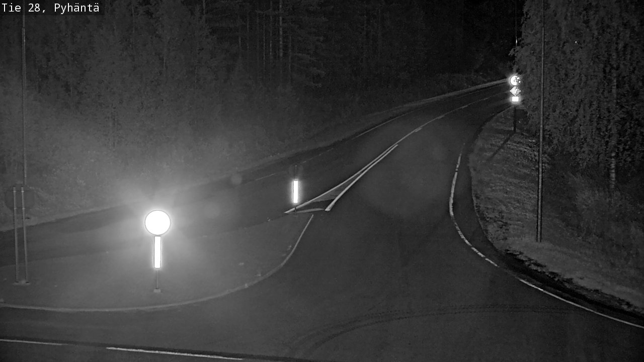 Kelikamerat Kuva Tie 28 Pyhäntä, Pyhäntä, Pohjois-Pohjanmaa