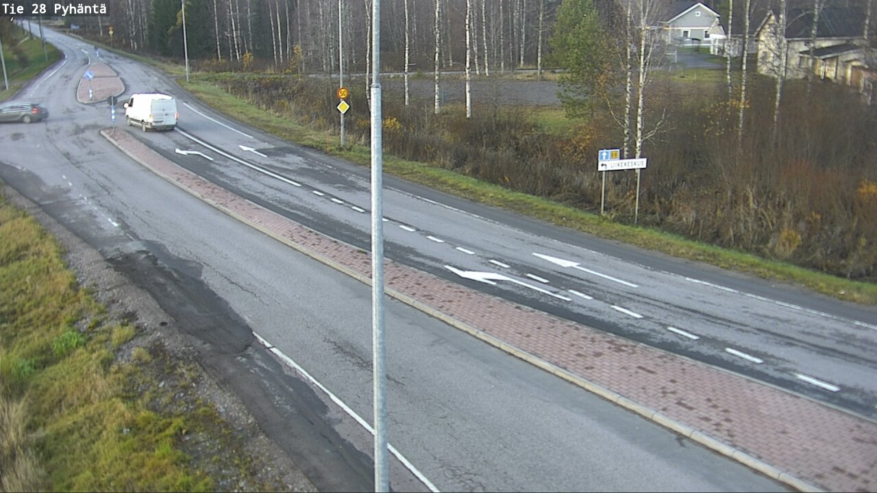 Kelikamerat Kuva Tie 28 Pyhäntä, Pyhäntä, Pohjois-Pohjanmaa