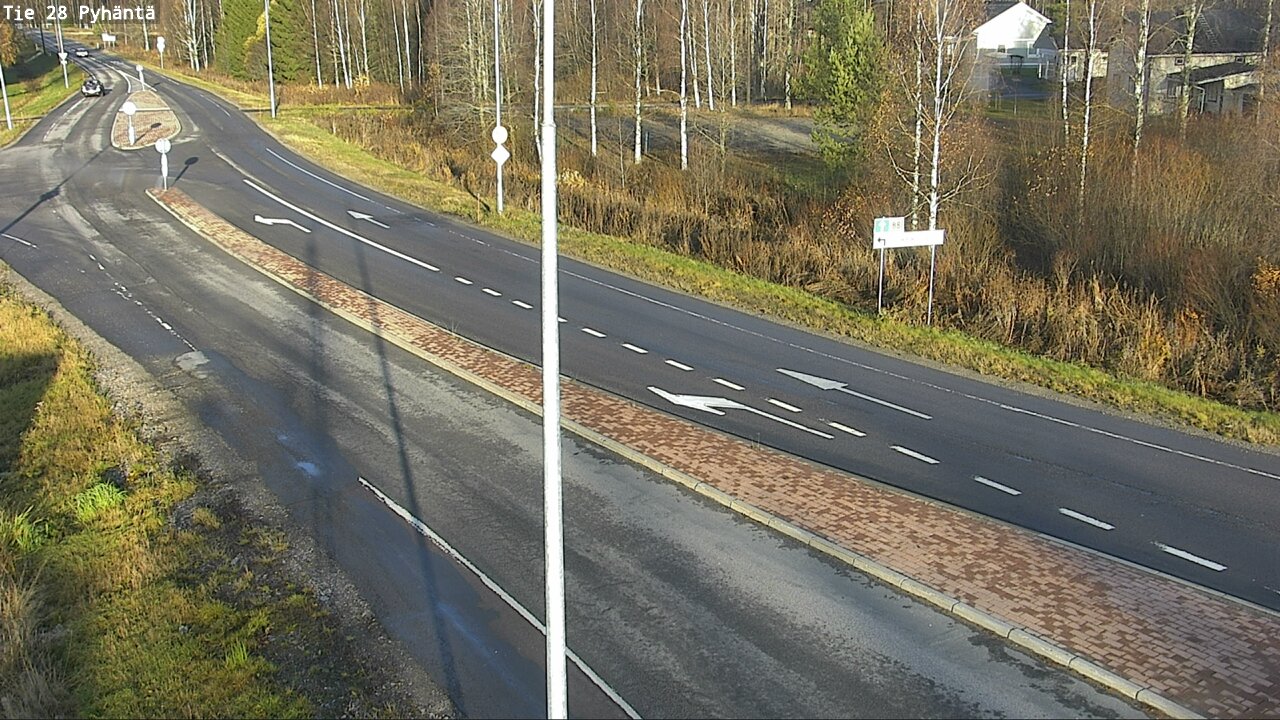 Kelikamerat Kuva Tie 28 Pyhäntä, Pyhäntä, Pohjois-Pohjanmaa