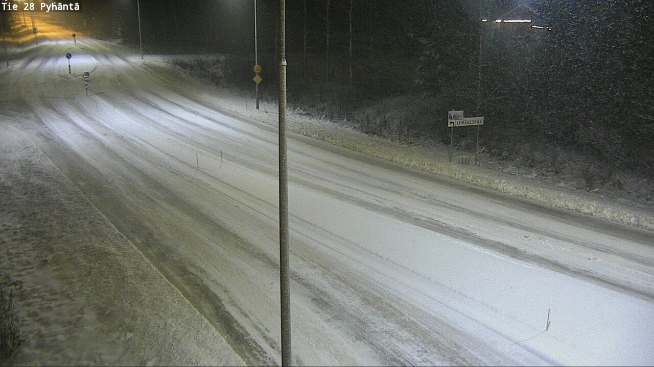 Kelikamerat Kuva Tie 28 Pyhäntä, Pyhäntä, Pohjois-Pohjanmaa