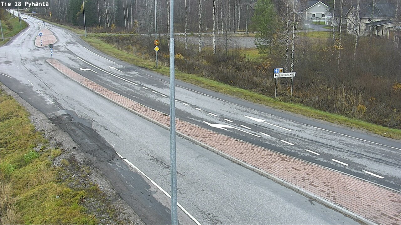 Kelikamerat Kuva Tie 28 Pyhäntä, Pyhäntä, Pohjois-Pohjanmaa