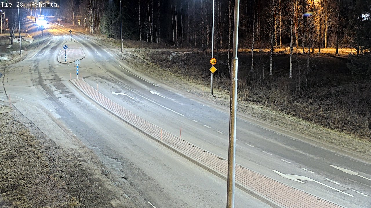 Kelikamerat Kuva Tie 28 Pyhäntä, Pyhäntä, Pohjois-Pohjanmaa