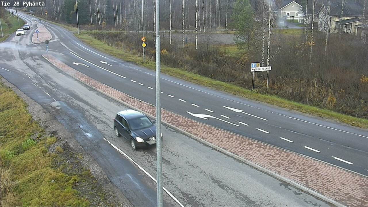 Kelikamerat Kuva Tie 28 Pyhäntä, Pyhäntä, Pohjois-Pohjanmaa