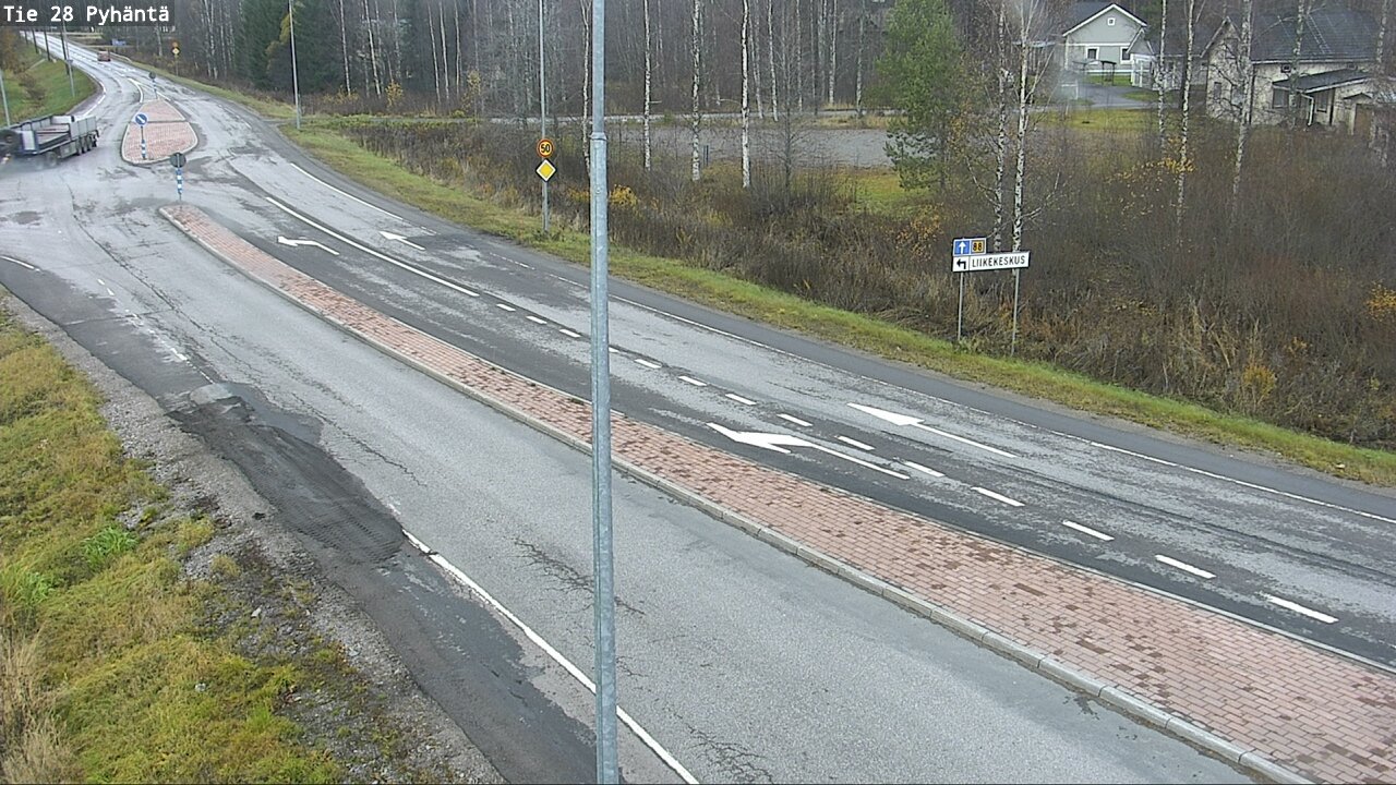 Kelikamerat Kuva Tie 28 Pyhäntä, Pyhäntä, Pohjois-Pohjanmaa