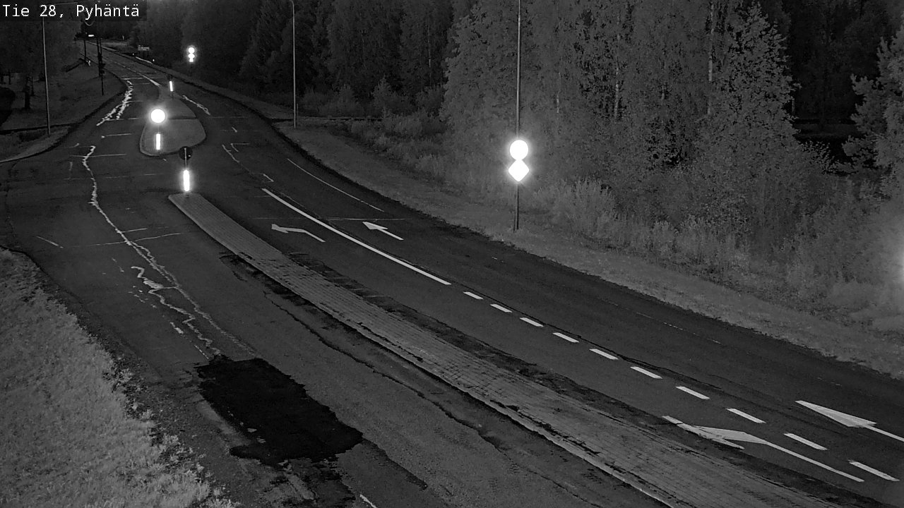 Kelikamerat Kuva Tie 28 Pyhäntä, Pyhäntä, Pohjois-Pohjanmaa