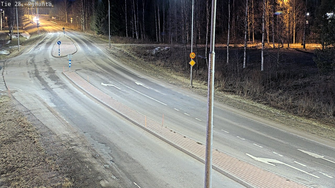 Kelikamerat Kuva Tie 28 Pyhäntä, Pyhäntä, Pohjois-Pohjanmaa