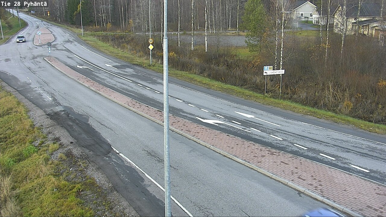 Kelikamerat Kuva Tie 28 Pyhäntä, Pyhäntä, Pohjois-Pohjanmaa