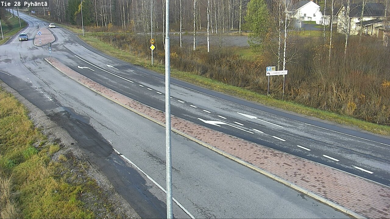 Kelikamerat Kuva Tie 28 Pyhäntä, Pyhäntä, Pohjois-Pohjanmaa