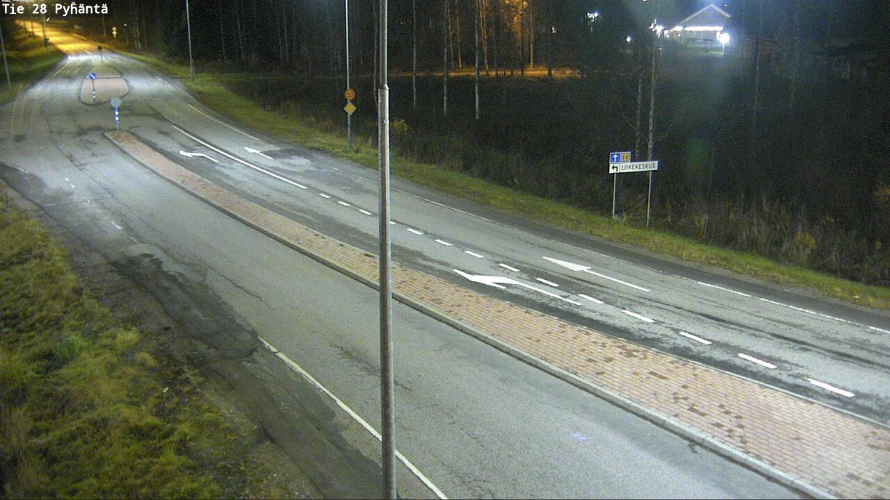 Kelikamerat Kuva Tie 28 Pyhäntä, Pyhäntä, Pohjois-Pohjanmaa