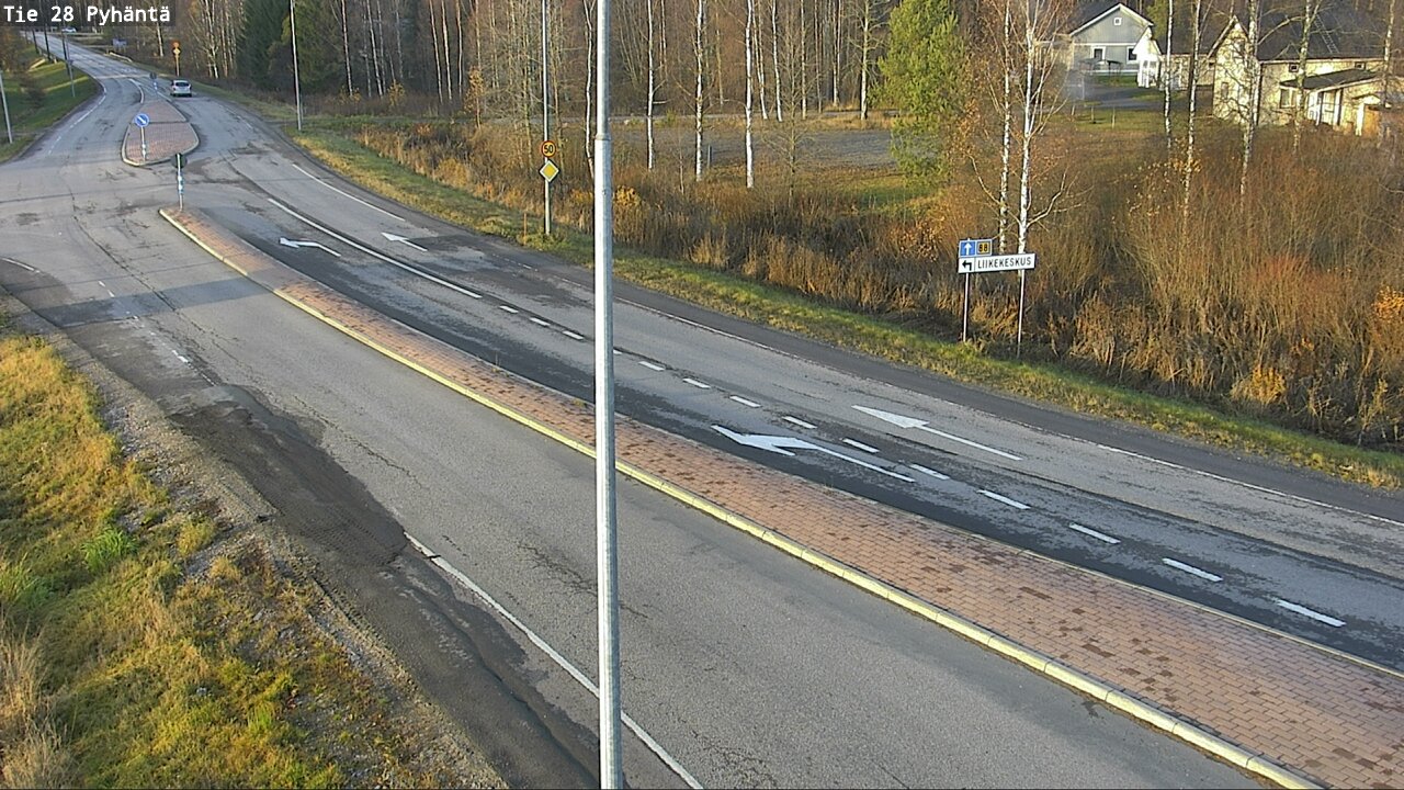 Kelikamerat Kuva Tie 28 Pyhäntä, Pyhäntä, Pohjois-Pohjanmaa