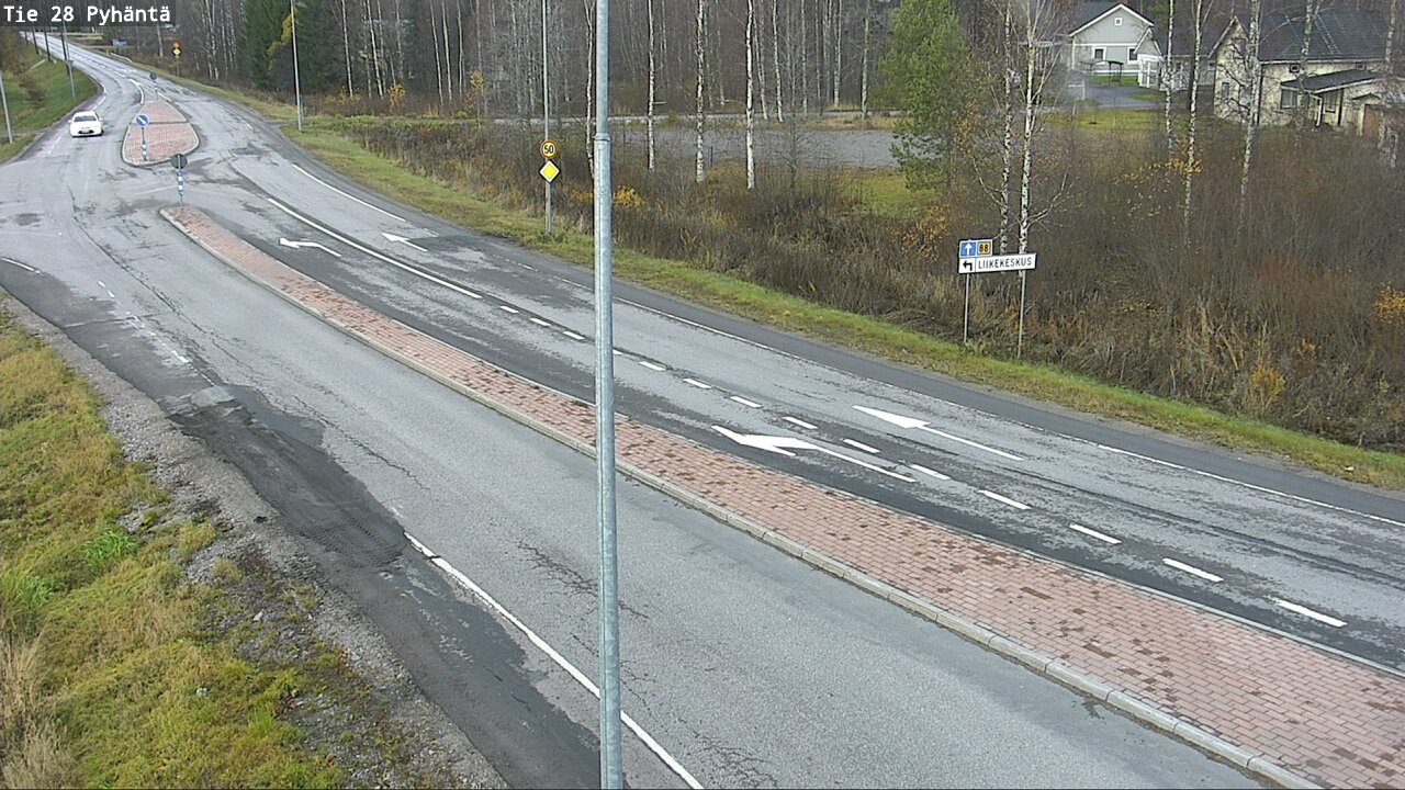 Kelikamerat Kuva Tie 28 Pyhäntä, Pyhäntä, Pohjois-Pohjanmaa