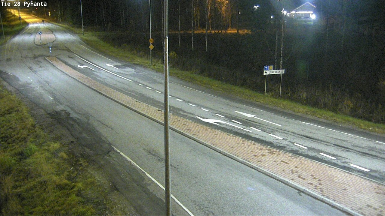 Kelikamerat Kuva Tie 28 Pyhäntä, Pyhäntä, Pohjois-Pohjanmaa