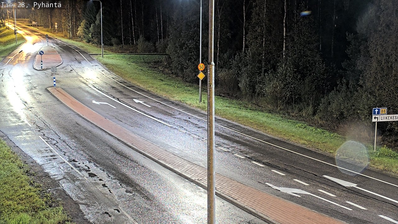 Kelikamerat Kuva Tie 28 Pyhäntä, Pyhäntä, Pohjois-Pohjanmaa