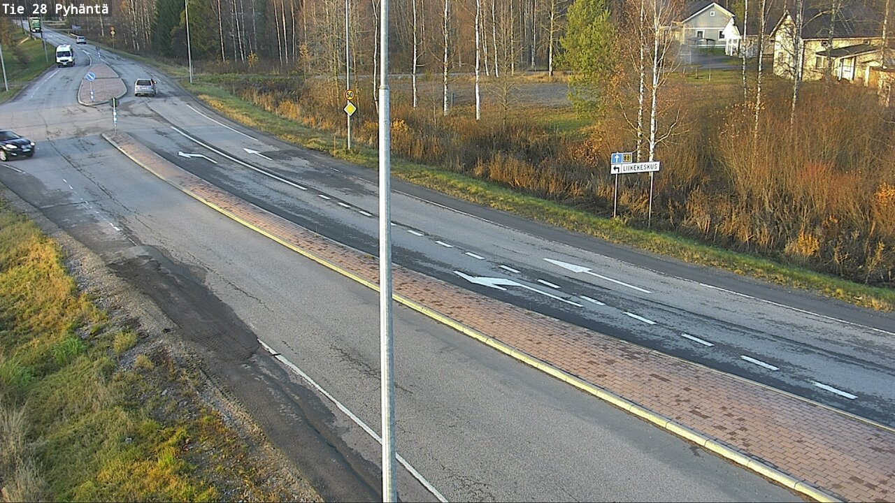 Kelikamerat Kuva Tie 28 Pyhäntä, Pyhäntä, Pohjois-Pohjanmaa