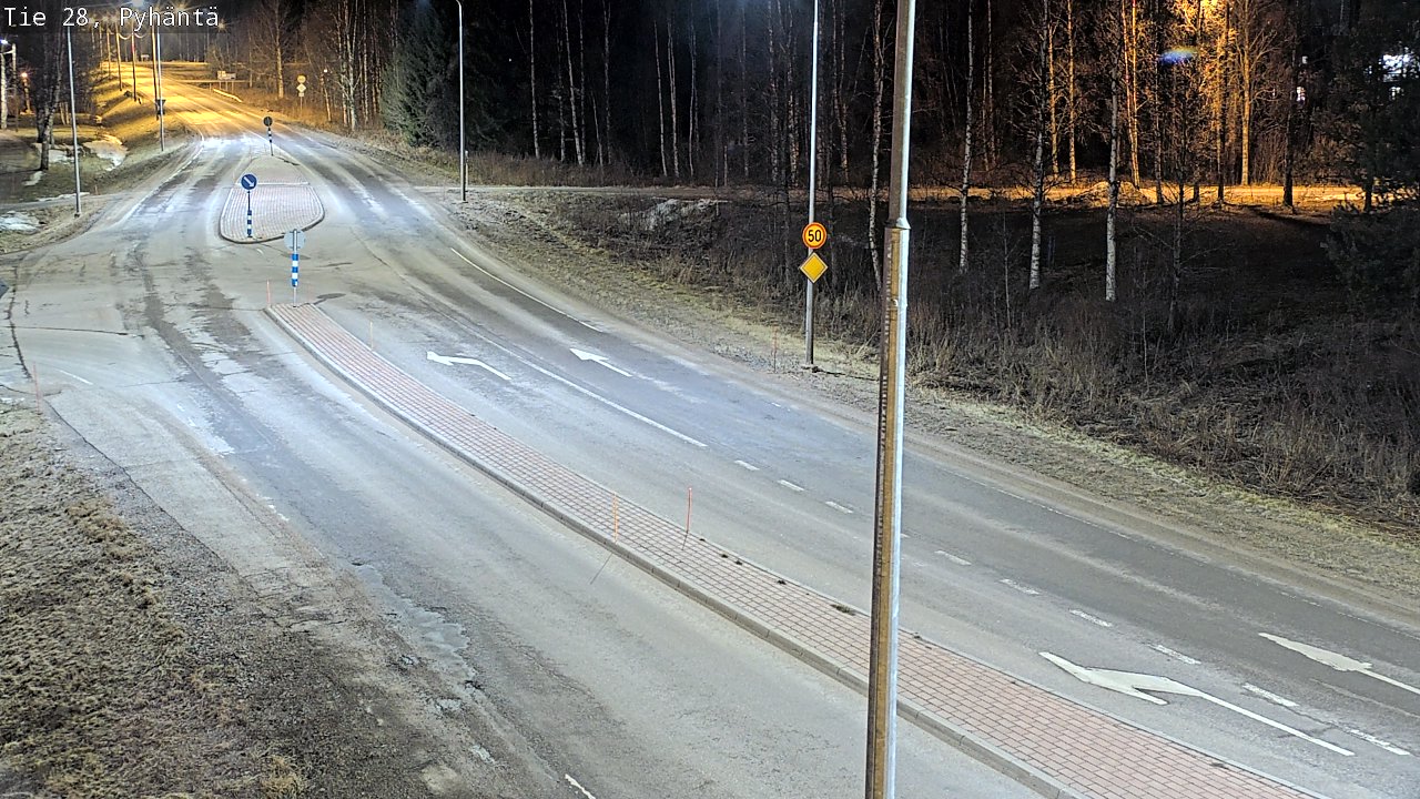 Kelikamerat Kuva Tie 28 Pyhäntä, Pyhäntä, Pohjois-Pohjanmaa