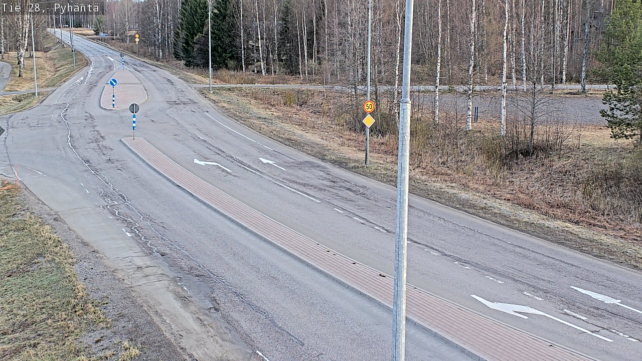 Kelikamerat Kuva Tie 28 Pyhäntä, Pyhäntä, Pohjois-Pohjanmaa
