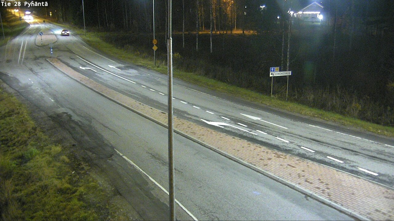 Kelikamerat Kuva Tie 28 Pyhäntä, Pyhäntä, Pohjois-Pohjanmaa