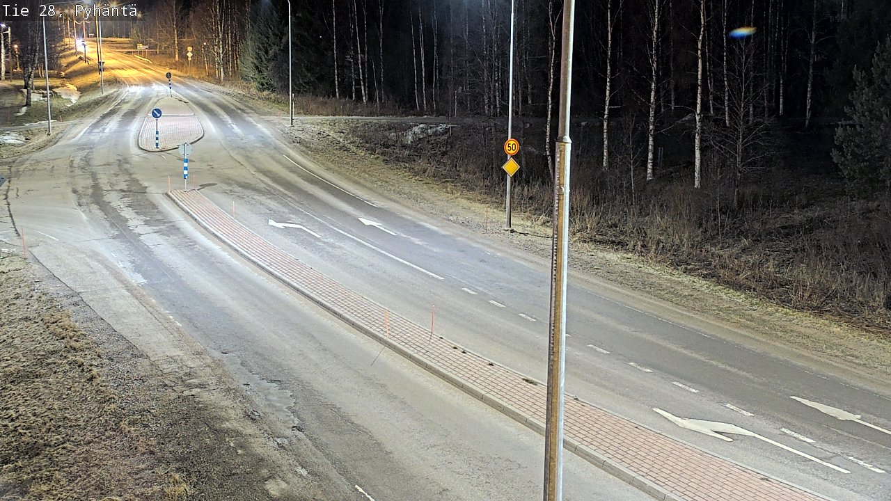 Kelikamerat Kuva Tie 28 Pyhäntä, Pyhäntä, Pohjois-Pohjanmaa