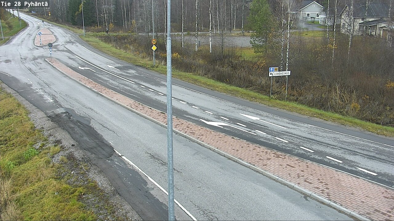 Kelikamerat Kuva Tie 28 Pyhäntä, Pyhäntä, Pohjois-Pohjanmaa