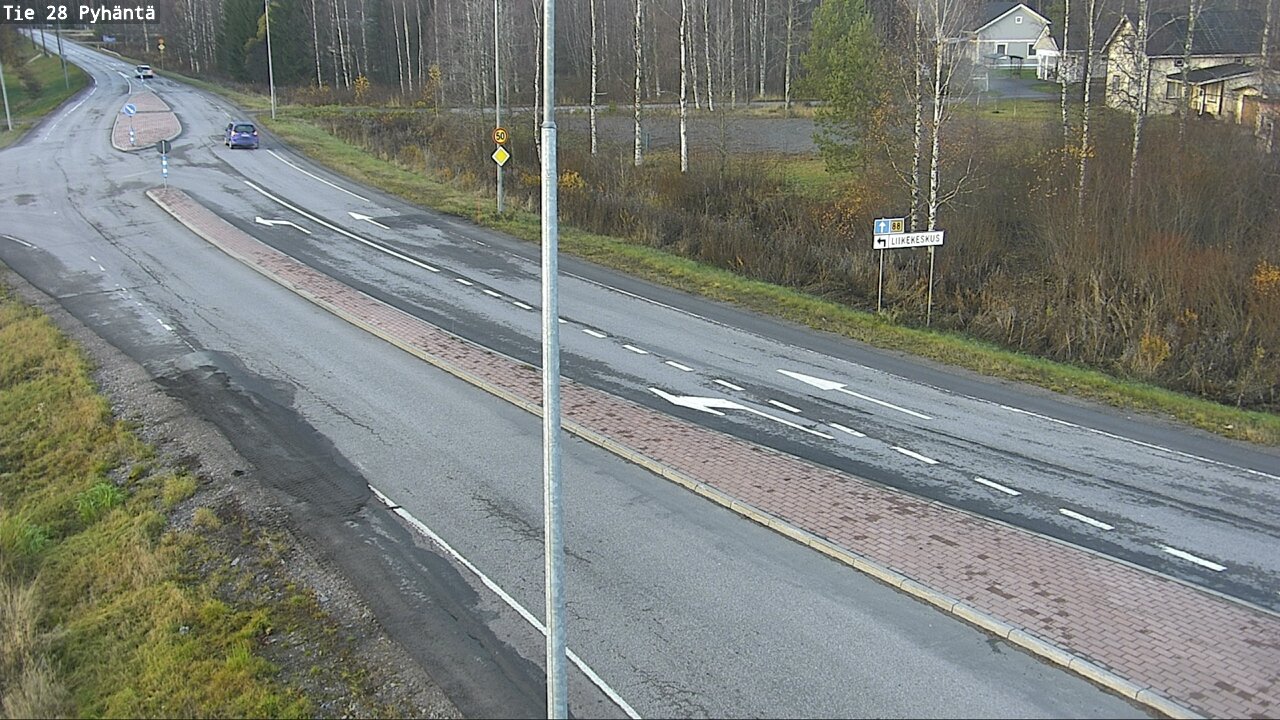 Kelikamerat Kuva Tie 28 Pyhäntä, Pyhäntä, Pohjois-Pohjanmaa