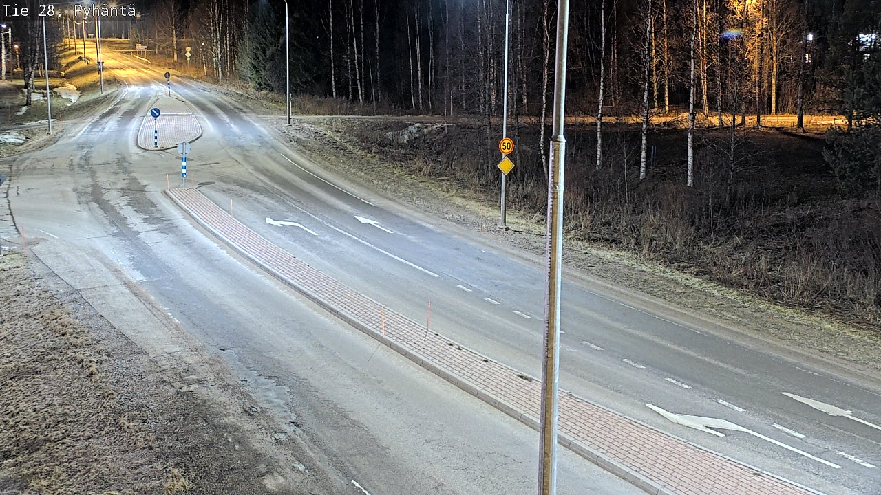 Kelikamerat Kuva Tie 28 Pyhäntä, Pyhäntä, Pohjois-Pohjanmaa