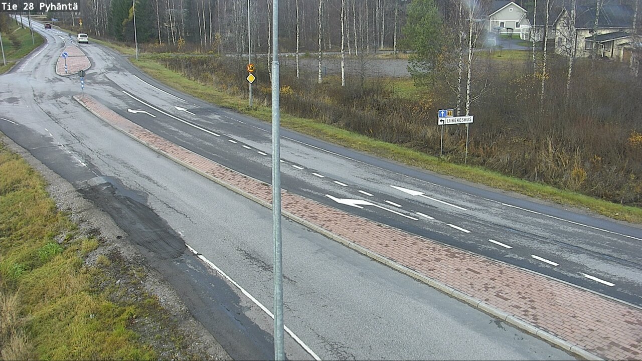 Kelikamerat Kuva Tie 28 Pyhäntä, Pyhäntä, Pohjois-Pohjanmaa