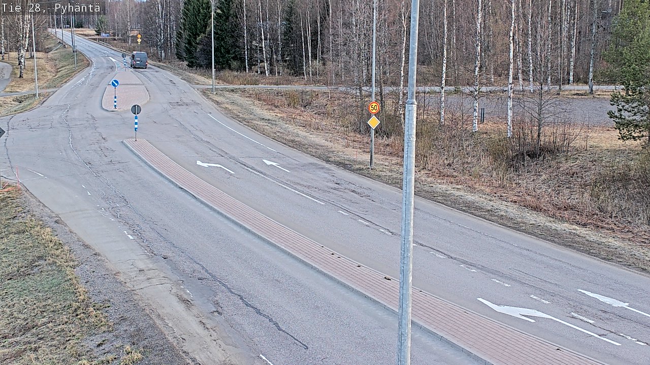 Kelikamerat Kuva Tie 28 Pyhäntä, Pyhäntä, Pohjois-Pohjanmaa