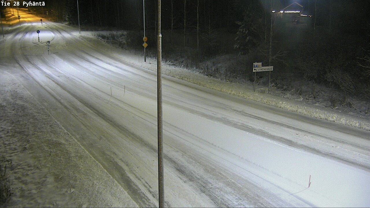 Kelikamerat Kuva Tie 28 Pyhäntä, Pyhäntä, Pohjois-Pohjanmaa