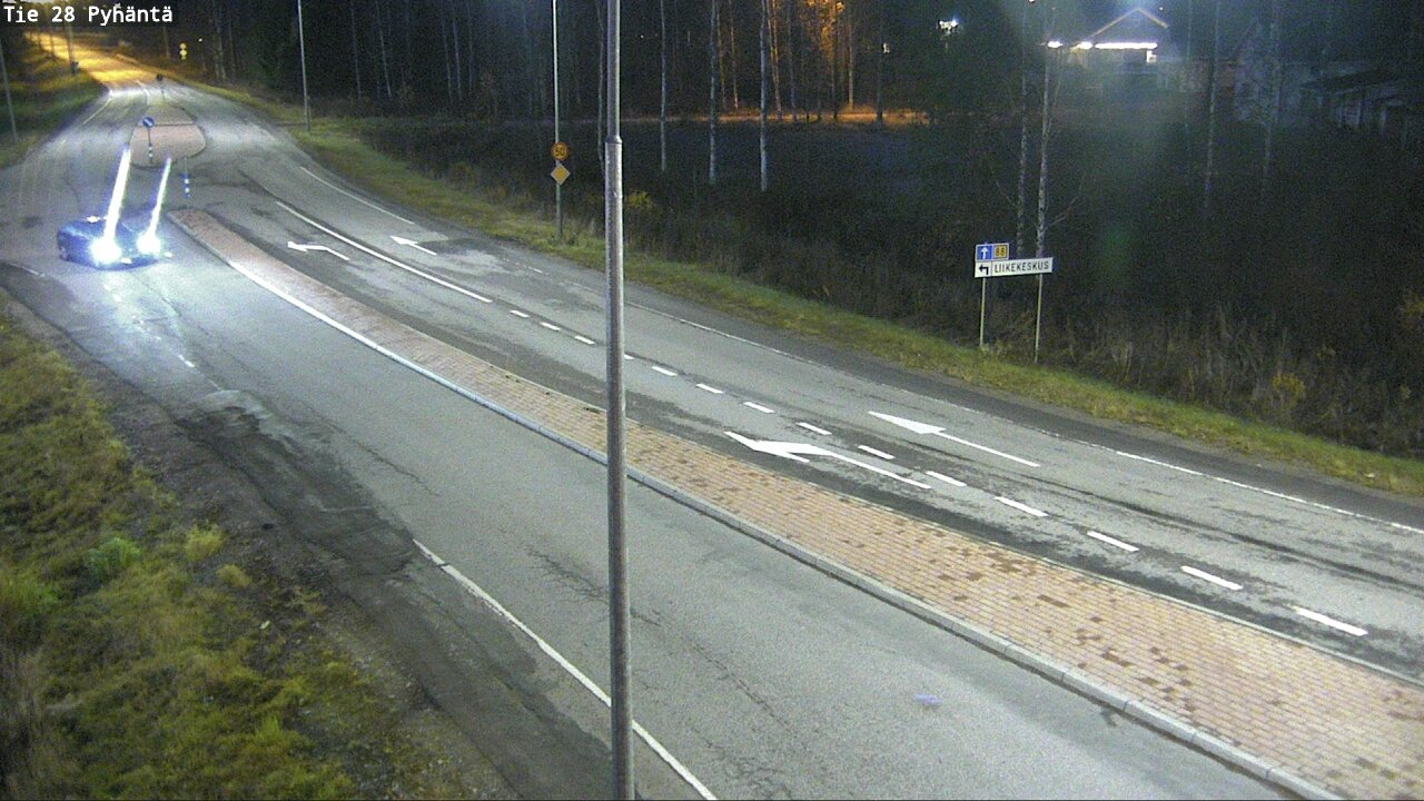 Kelikamerat Kuva Tie 28 Pyhäntä, Pyhäntä, Pohjois-Pohjanmaa