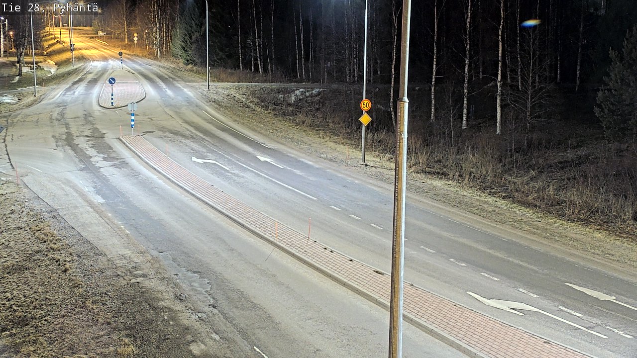 Kelikamerat Kuva Tie 28 Pyhäntä, Pyhäntä, Pohjois-Pohjanmaa