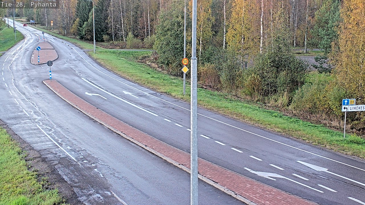 Kelikamerat Kuva Tie 28 Pyhäntä, Pyhäntä, Pohjois-Pohjanmaa