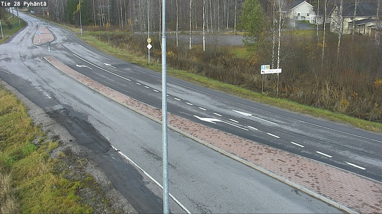 Kelikamerat Kuva Tie 28 Pyhäntä, Pyhäntä, Pohjois-Pohjanmaa