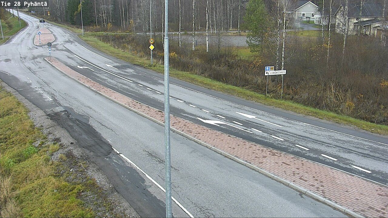 Kelikamerat Kuva Tie 28 Pyhäntä, Pyhäntä, Pohjois-Pohjanmaa