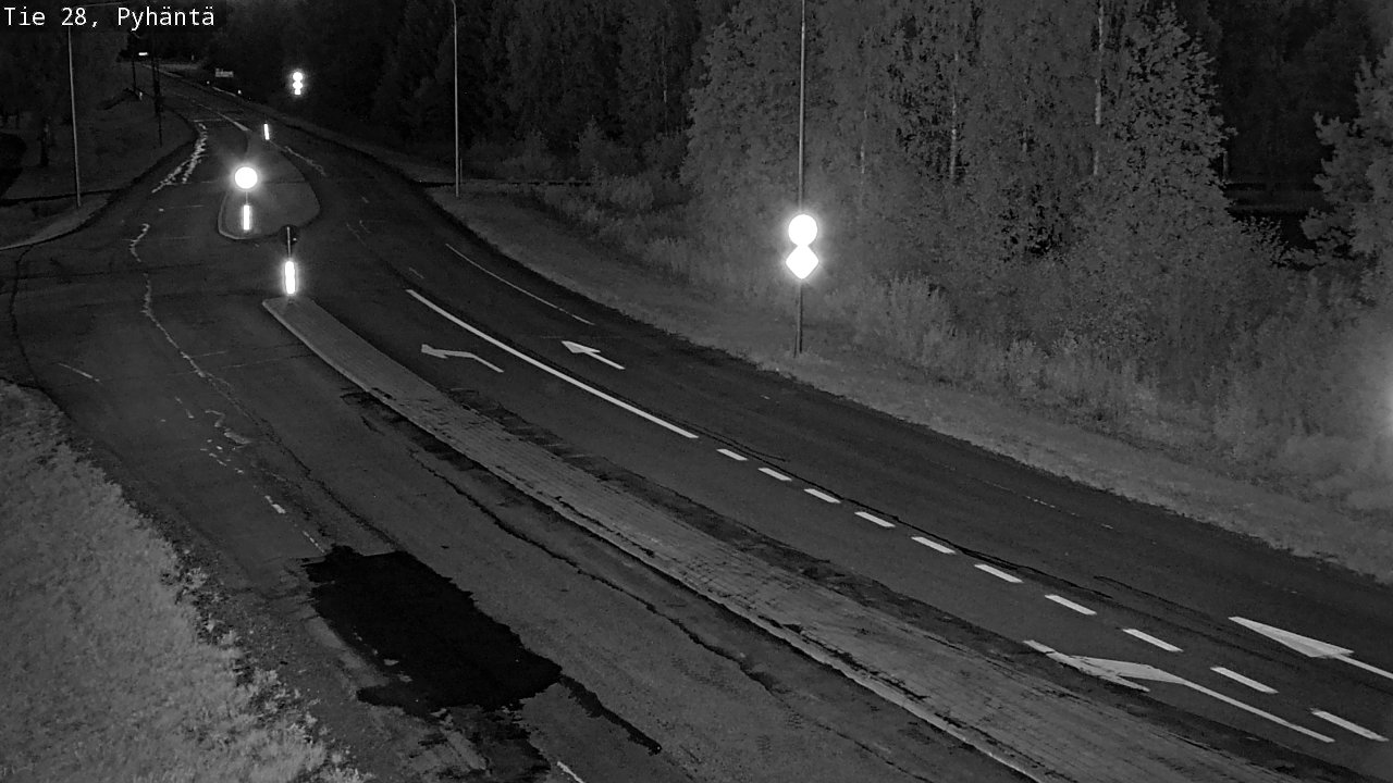 Kelikamerat Kuva Tie 28 Pyhäntä, Pyhäntä, Pohjois-Pohjanmaa