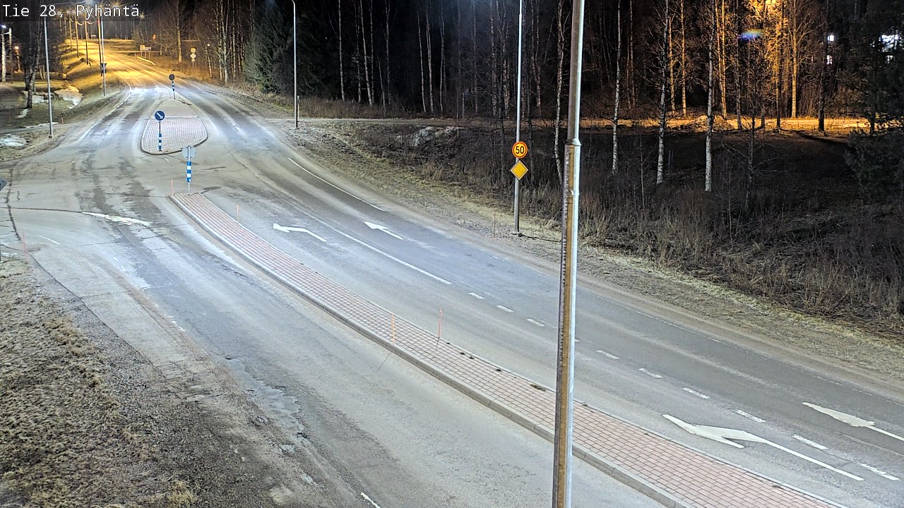 Kelikamerat Kuva Tie 28 Pyhäntä, Pyhäntä, Pohjois-Pohjanmaa