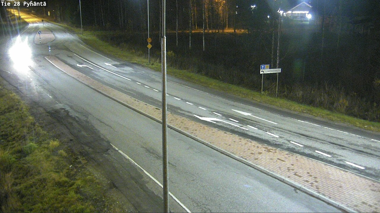 Kelikamerat Kuva Tie 28 Pyhäntä, Pyhäntä, Pohjois-Pohjanmaa