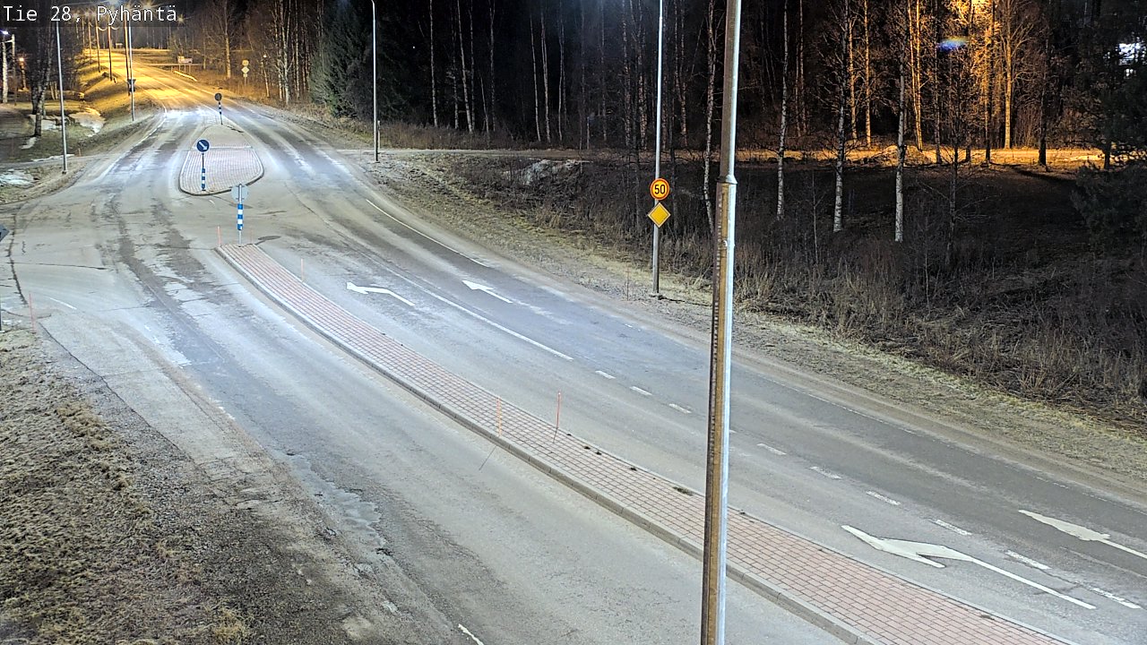 Kelikamerat Kuva Tie 28 Pyhäntä, Pyhäntä, Pohjois-Pohjanmaa