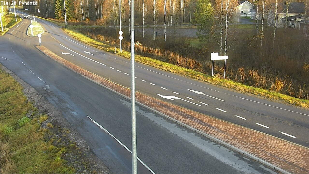 Kelikamerat Kuva Tie 28 Pyhäntä, Pyhäntä, Pohjois-Pohjanmaa