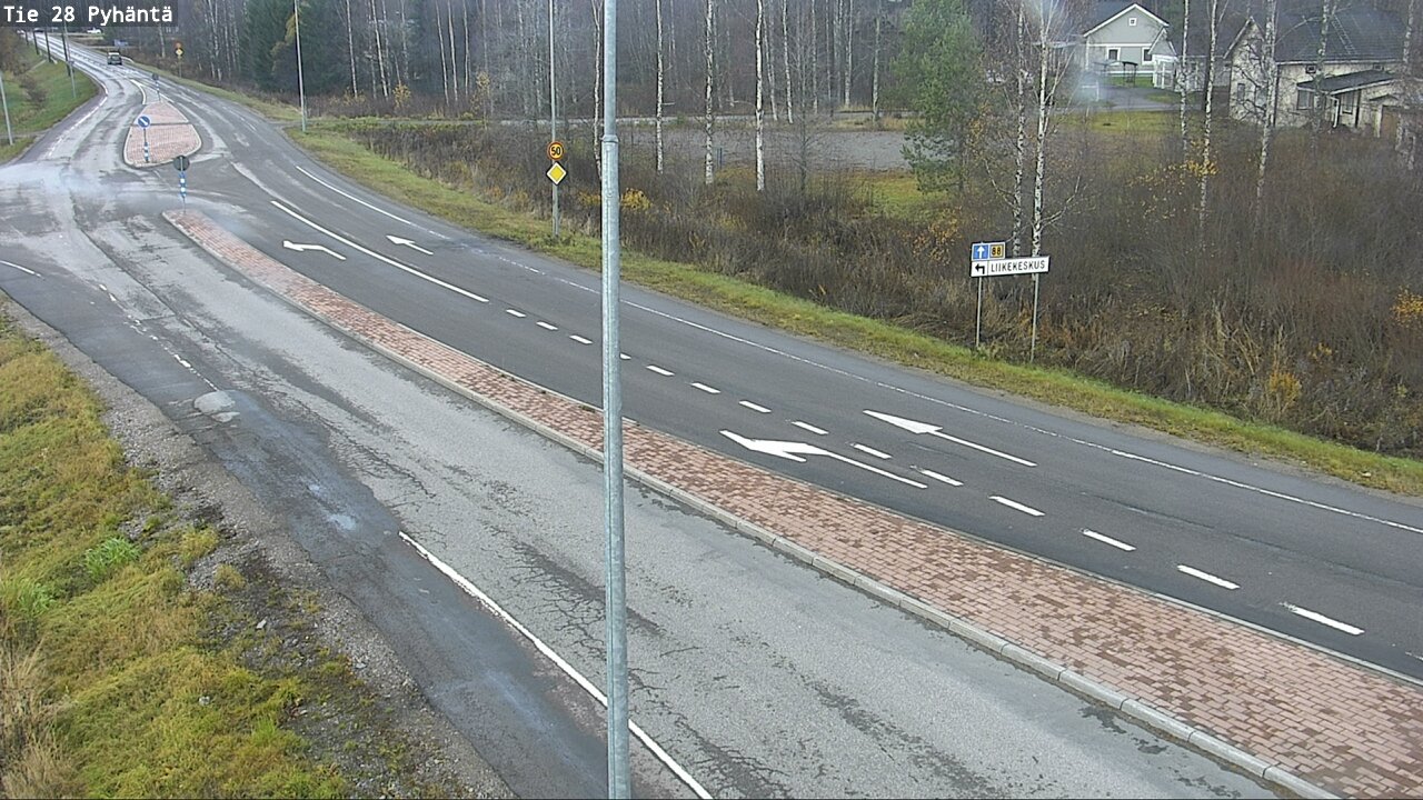 Kelikamerat Kuva Tie 28 Pyhäntä, Pyhäntä, Pohjois-Pohjanmaa
