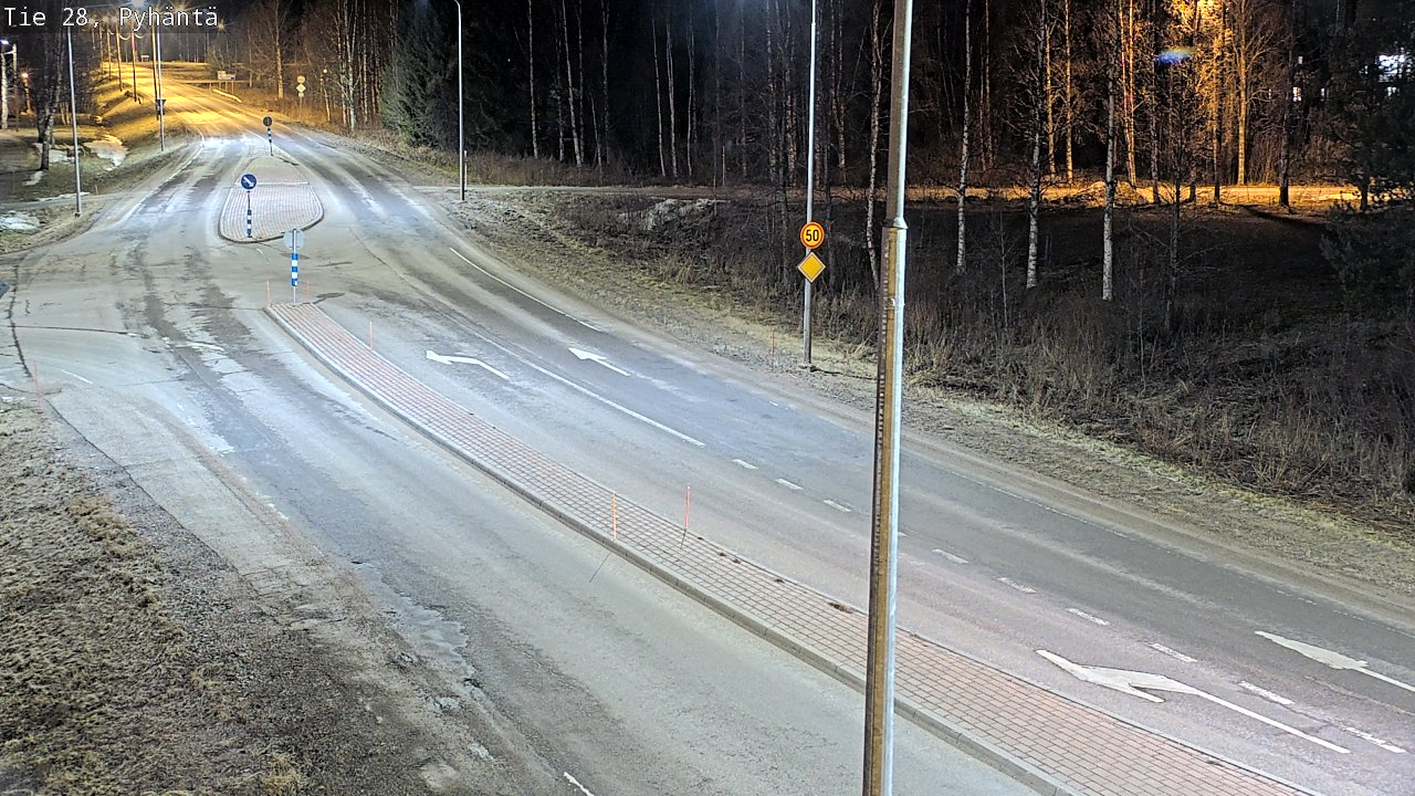 Kelikamerat Kuva Tie 28 Pyhäntä, Pyhäntä, Pohjois-Pohjanmaa