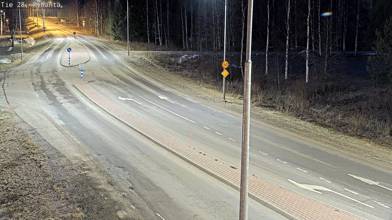 Kelikamerat Kuva Tie 28 Pyhäntä, Pyhäntä, Pohjois-Pohjanmaa