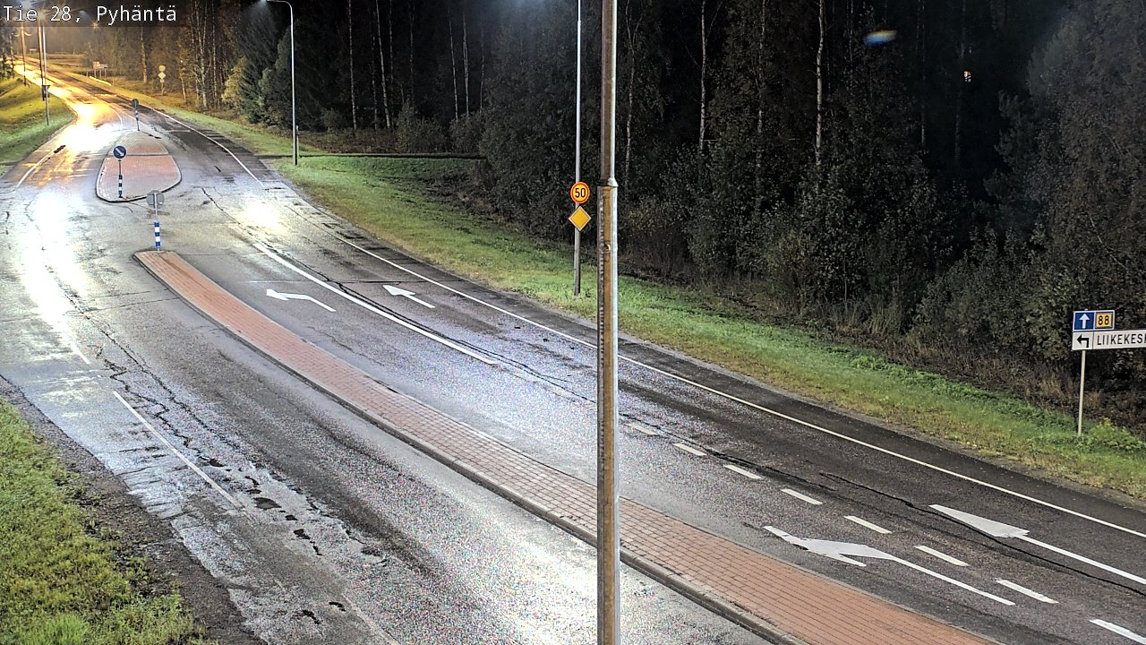 Kelikamerat Kuva Tie 28 Pyhäntä, Pyhäntä, Pohjois-Pohjanmaa