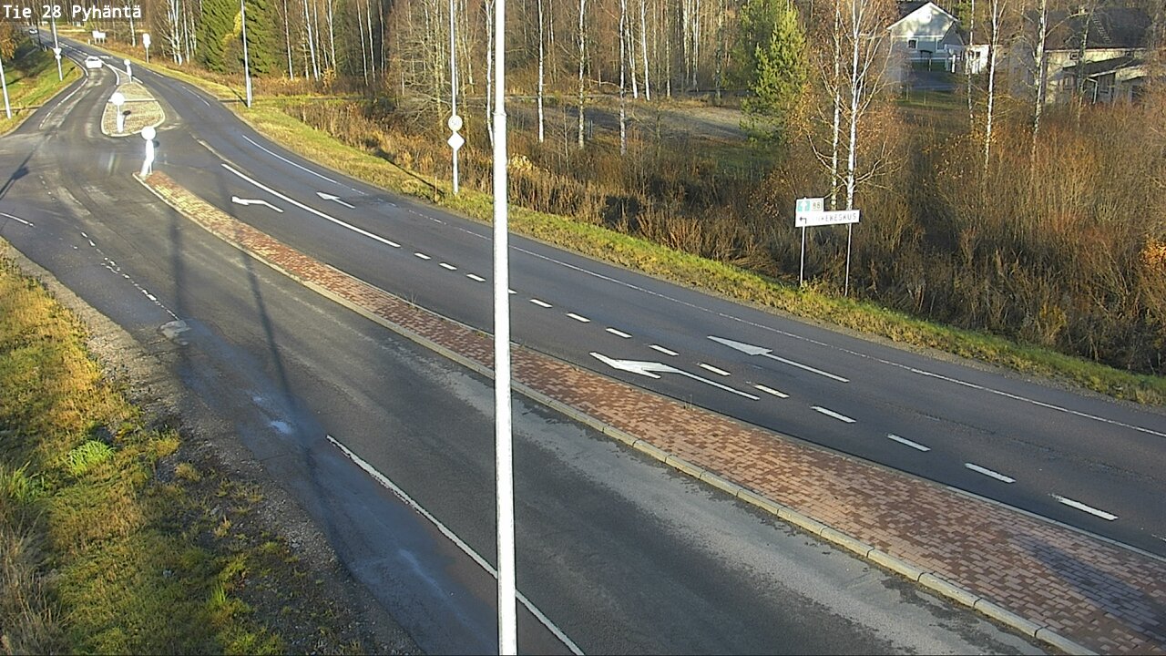 Kelikamerat Kuva Tie 28 Pyhäntä, Pyhäntä, Pohjois-Pohjanmaa