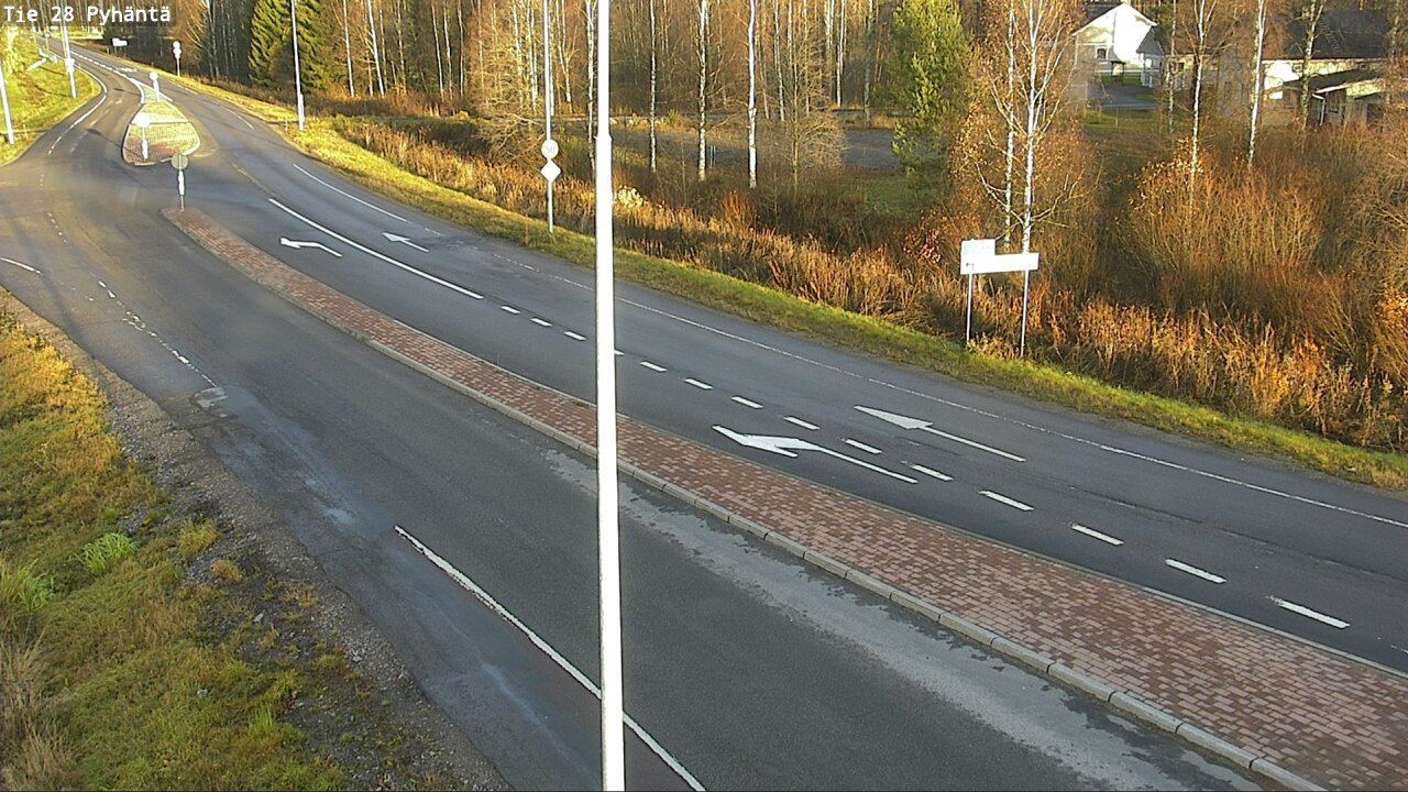 Kelikamerat Kuva Tie 28 Pyhäntä, Pyhäntä, Pohjois-Pohjanmaa