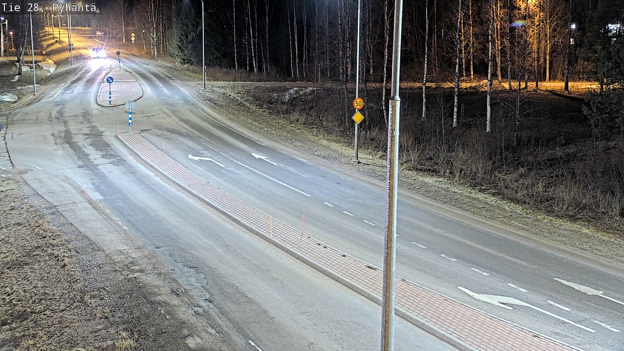 Kelikamerat Kuva Tie 28 Pyhäntä, Pyhäntä, Pohjois-Pohjanmaa